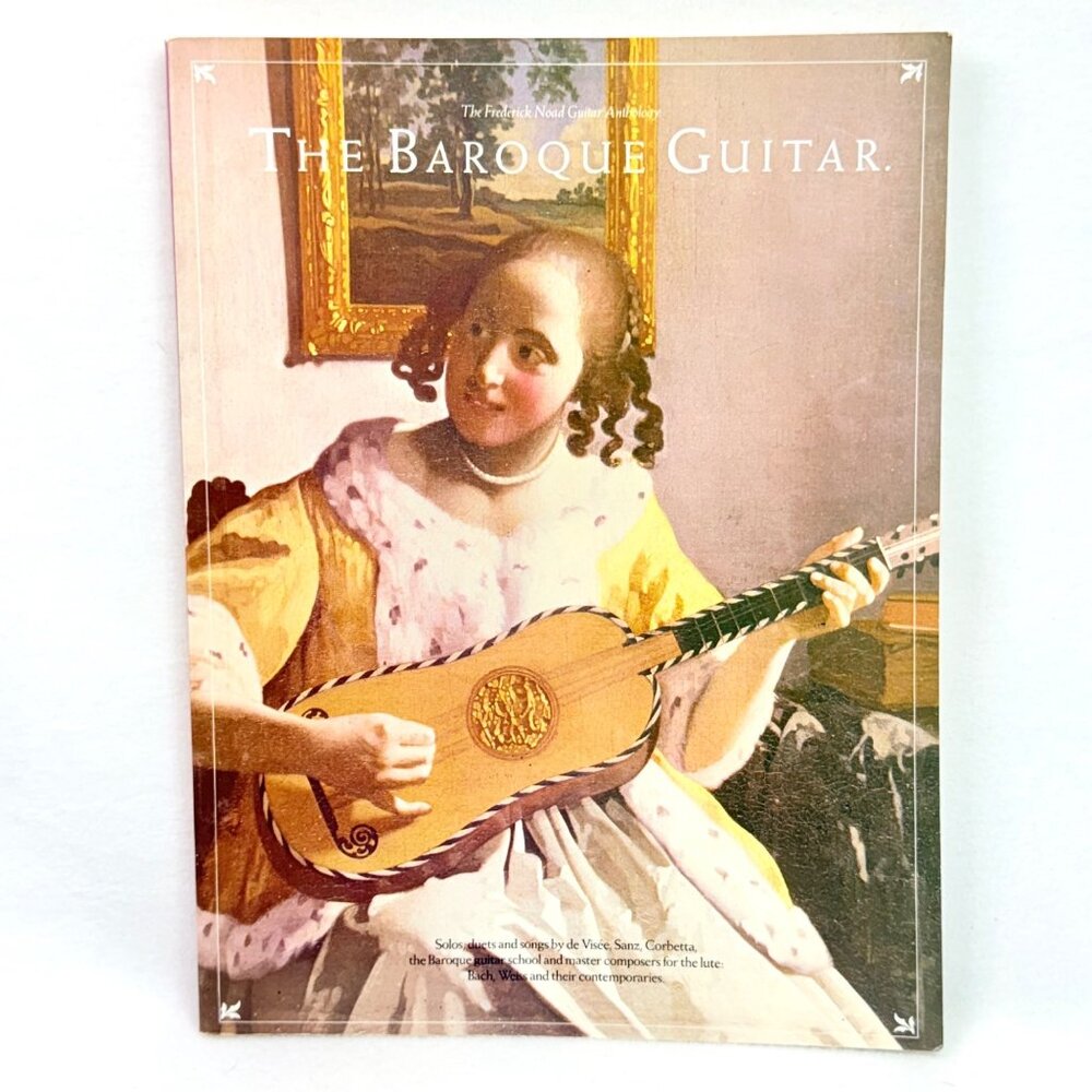 The Baroque Guitar - Music Book By Frederick Noad (1974)